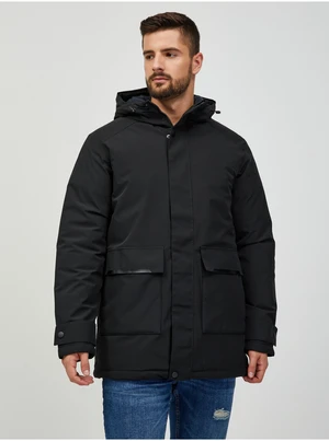 Čierna parka Jack & Jones Etiko