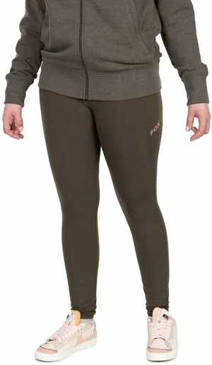 Fox Fishing Pantaloni Womens Leggings Dusty Olive Marl/Mauve Fox S