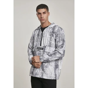 Mister Tee Snake Windbreaker Grey