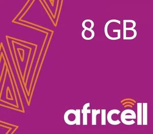 Africell 8 GB Data Mobile Top-up GM