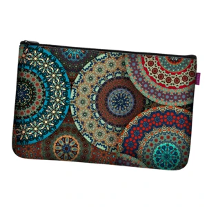 Bertoni Unisex's Big Pocket Cosmetic Bag Casablanca