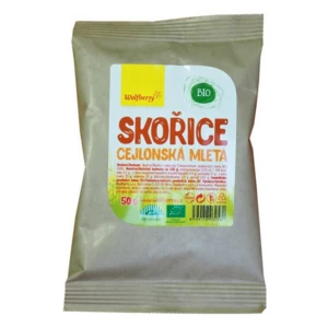 WOLFBERRY Skořice cejlonská mletá BIO 50 g