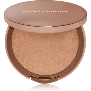 Nude by Nature Flawless Pressed Powder Foundation kompaktný púdrový make-up odtieň N4 Silky Beige 10 g