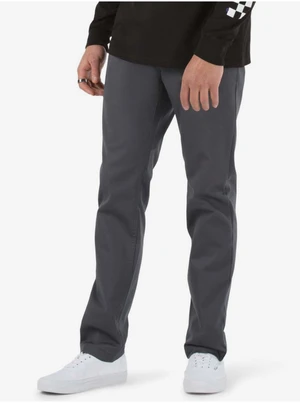 Grey Men's Straight Fit Pants Vans - Men's