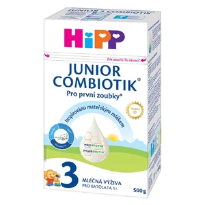 HiPP 3 Junior combiotik pokračovacie batoľacie mlieko 500 g