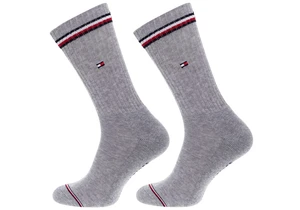 Socks - Tommy Hilfiger TH MEN ICONIC SOCK 2P Grey