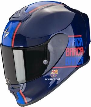 Scorpion EXO-R1 EVO AIR FC BARCELONA Blue XS Kask