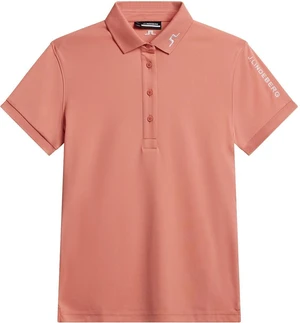 J.Lindeberg Tour Tech Womens Burnt Coral M Chemise polo