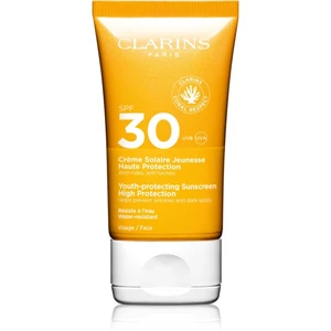 Clarins Youth-Protecting Sunscreen High Protection opaľovací krém na tvár SPF 30 50 ml