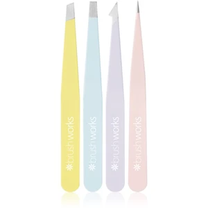 Brushworks Tweezer Set Mixed sada pinziet