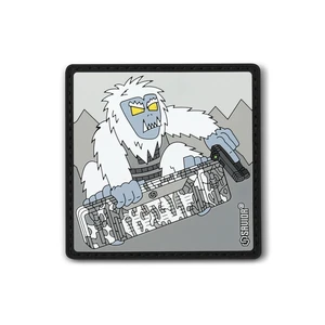 Patch Snowboarding Yeti Savior® (Barva: Vícebarevná)