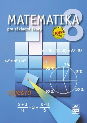 Matematika pro základní školy 8, algebra, učebnice - Zdeněk Půlpán