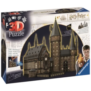 Ravensburger Puzzle Harry Potter: Bradavický hrad - Velká síň (Noční edice) 540 dílků