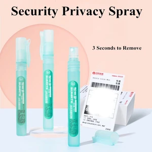 Theft Protection Correction Fluid Liquid Thermal Sensitive Paper Security Privacy Spray Privacy Cover Privacy Seal