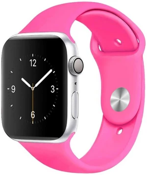 4wrist Silikonový řemínek pro Apple Watch - Barbie růžová 38/40/41 mm - S/M