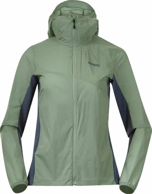 Bergans Rabot Lt Windbreaker Women Jade Green/Orion Blue M Jachetă