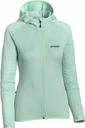 Atomic W Revent Fleece Mint L Kapucnis felső