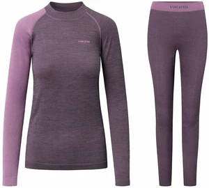 Viking Mounti Lady Set Base Layer Purple S Lenjerie termică