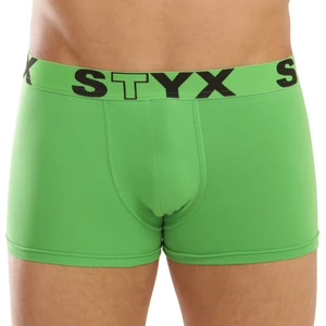 Men's boxers Styx sports rubber green