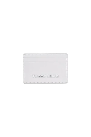 Tommy Jeans Puzdro - TJW ESS CC HOLDER CRINKLE biele