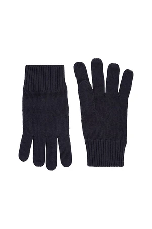 Tommy Hilfiger Rukavice - ESSENTIAL FLAG KNITTED GLOVES modré