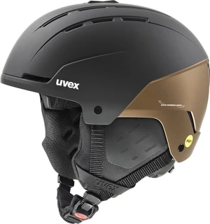 UVEX Stance MIPS Black/Brown Mat 58-62 cm Skihelm