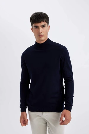 DEFACTO Slim Fit Turtleneck Sweater