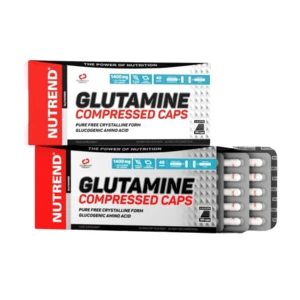 NUTREND Glutamine Compressed Caps 120 kapslí