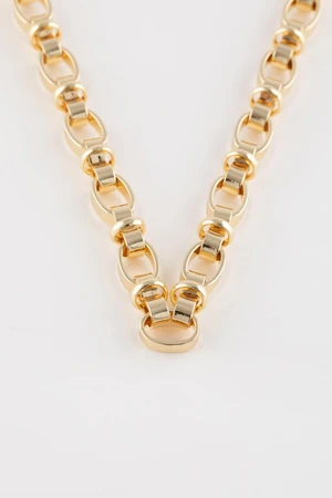 DEFACTO Women's Thick Chain Gold Necklace