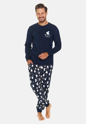 Doctor Nap Man's Pyjamas PMB.5263 Navy Blue