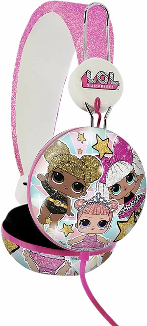 OTL Technologies L.O.L. Surprise Glitter Glam Pink Cuffie per bambini