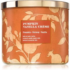 Bath & Body Works Pumpkin Vanilla Crème vonná svíčka I. 411 g