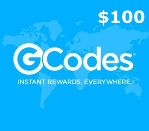 GCodes® Global Retail $100 Gift Card US