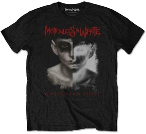 Motionless In White Tricou Split Screen Unisex Black L