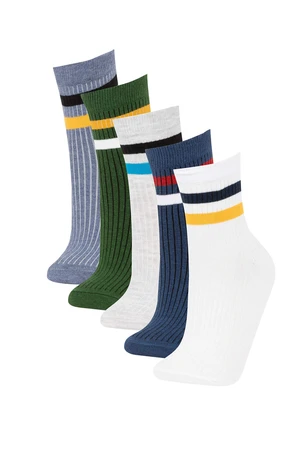 DEFACTO Boy 5 Piece Long Socks