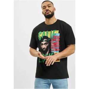 Tupac California Love Retro Oversize T-Shirt Black