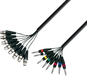 Adam Hall K3 L8 FV 0500 5 m Multicore-Kabel