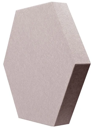 Mega Acoustic HexaPET 5 cm Beige Panel de espuma absorbente