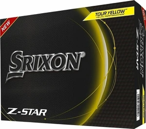 Srixon Z-Star 8 Golf Balls Yellow Piłka golfowa