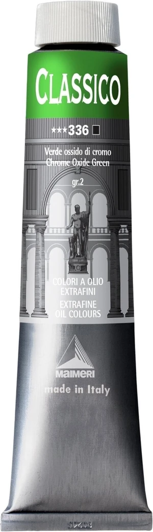 Maimeri Classico Peinture à l'huile Chrome Oxide Green 200 ml 1 pc