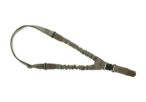 Jednobodový popruh na zbraň Elastic Snap Hook Clawgear® – RAL7013 (Farba: RAL7013)