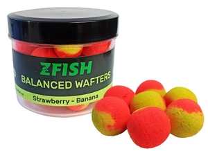 Zfish vyvážené boilie balanced wafters 16 mm 60 g - strawberry banana