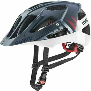 UVEX Quatro CC Deep Space/White Matt 56-61 Fahrradhelm