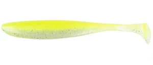 Keitech gumová nástraha easy shiner chartreuse shad - 3.5" 8,9 cm 7 ks