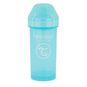 TWISTSHAKE Lahev netekoucí + pítko 12+ měsíců modrá 360 ml