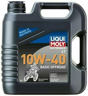 Liqui Moly 3062 Motorbike 4T 10W-40 Basic Offroad 4L Ulei de motor