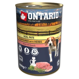 ONTARIO Konzerva telecí paté s bylinkami 400 g