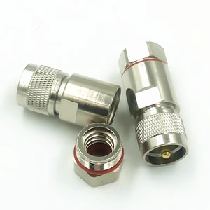 Free shipping 5Pcs Connector PL259 UHF male plug clamp screw for 1/2 superflexible RF coaxial feeder cable