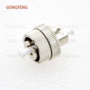 1PCS New LC 0~30dB Adjustable Optical Fiber Attenuator Adapter Flange Connector Coupler Special Wholesale