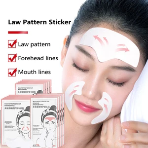 Fading Anti-wrinkle Firming Collagen Eye Mask Patches Law Line Patches Forehead Line Patches Gel Eye Masks